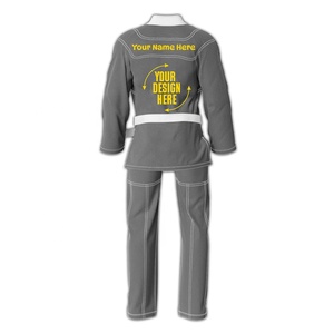 Uniforme de Jiu Jitsu Brasileño Premium, Transpirable, Tejido Perlado, Pantalones de Algodón Ripstop para Artes Marciales, Conjuntos Ecológicos - Product Image 2