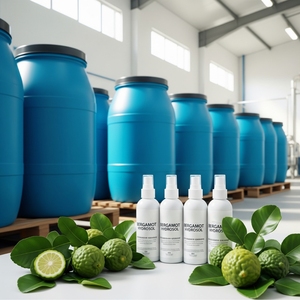 Gmp/iso ได้รับการรับรองเกรดพรีเมี่ยมมะกรูดไฮโดรซอลสกัดเย็นดอกไม้ธรรมชาติปริมาณปริมาณมากอิตาลีดูแลผิวที่ดีเยี่ยม-มาก - Product Image 4