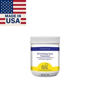 Etiqueta privada RV Holding Tank Tratamiento 16oz Fórmula de enzima probiótica para la eliminación de olores y la digestión de residuos Hecho en EE. UU. - Product Image 1
