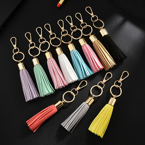 HOT Tassels Keychains Luxury Designer Mini Leather Bag Charm Tassel Keychain Tassels Tassel Pendant Women Bag Charms Accessories