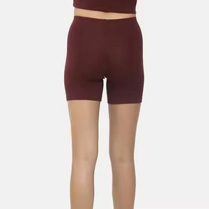 กางเกงขาสั้นเอวสูงสำหรับผู้หญิงกางเกงขาสั้นสำหรับขี่จักรยานออกกำลังกายเล่นยิมฟิตเนสกระชับก้นออกแบบโลโก้ได้ตามต้องการ - Product Image 4