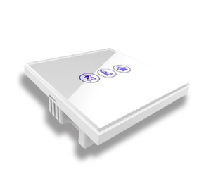 12V สูงสุดการเปิดใช้งานโรงแรมแผงเครือข่าย NFC มี3ปุ่มสัมผัสแบบ capacitive 'ไม่รบกวน' มีสวิตช์ผนังกระจกคริสตัล - Product Image 6