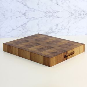 Planche à découper élégante en bois naturel planche à découper en bois dur pour trancher et découper en dés planche à découper pour les amoureux de la cuisine - Product Image 2