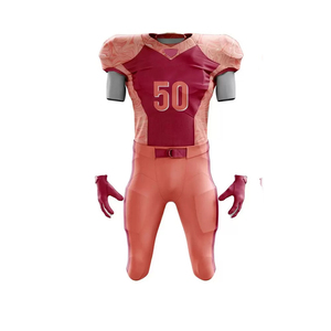 100% Material de poliéster hecho uniforme de fútbol americano para ropa de equipo nuevo estilo sublimación impreso uniforme de fútbol americano - Product Image 2