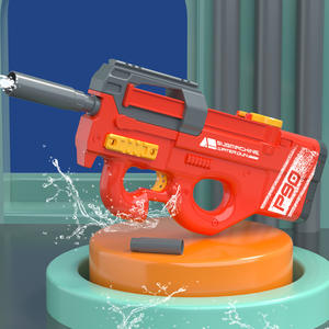 Pistolet à Eau Révolver Double pour Enfants, Jouet de Plage Extérieur avec Réservoir Sac à Dos, Idéal pour le Jeu Amusant - Product Image 5