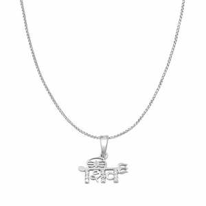Pendentif Shiva Trishul en argent massif fait main avec chaîne, bijoux en or rose et platine, breloque émeraude plaquée rhodium - Product Image 2
