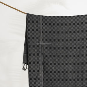 ผ้าขนหนูเช็ดมือล้างหินลายตารางหมากรุกสไตล์วินเทจเนื้อนุ่มทำด้วยมือ - Product Image 2