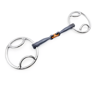 ดอกสว่านไทเทเนียมสำหรับการขี่ม้าที่มีคุณภาพระดับพรีเมียมเหล็กหวานและเคลือบทองวัสดุปากเป่าไทเทเนียม - Product Image 2