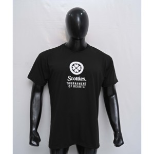 เสื้อยืดคอกลมแขนสั้นผ้าคอตตอนสำหรับ100% ที่กำหนดเองพิมพ์ลายด้วยความร้อนทรงโอเวอร์ไซส์ระบายอากาศได้ - Product Image 1
