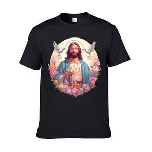 Unique Style Christian Sporty <b>T</b>-<b>Shirt</b> 100% Cotton Comfortable Breathable High Quality for <b>Men</b> Made in Pakistan - Product Image 5