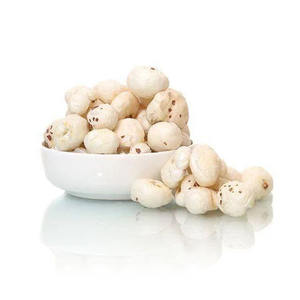 Semillas Premium A-Grade Phool Makhana Lotus al por mayor para minoristas, aperitivos y fabricantes de alimentos saludables - Product Image 1