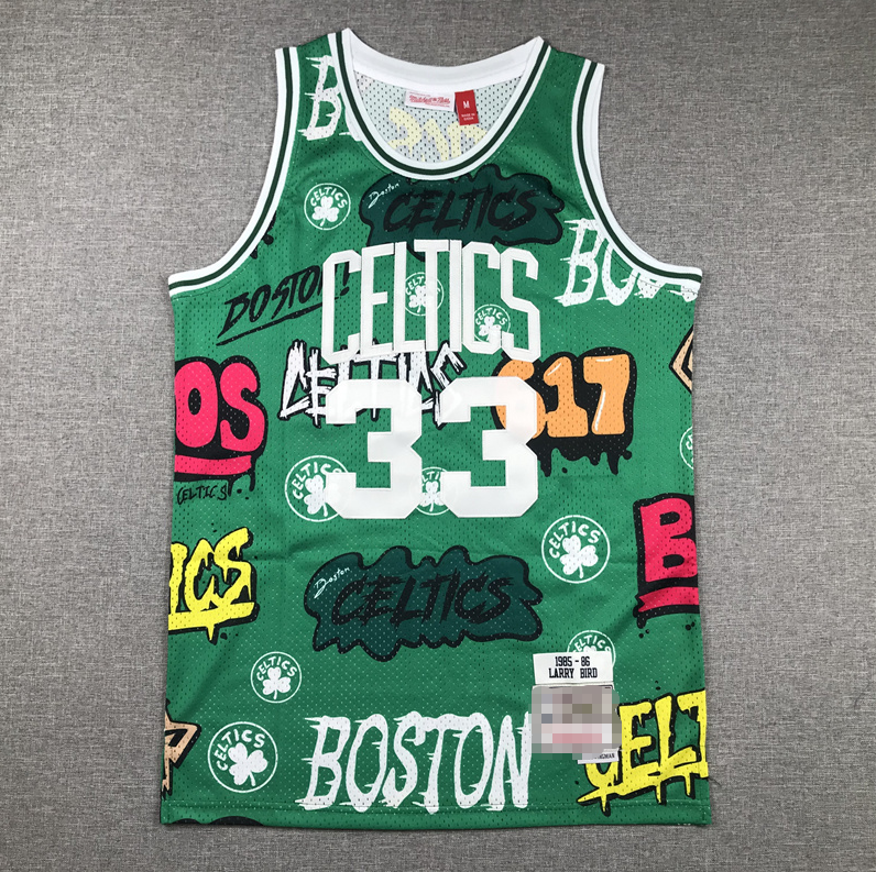 Green #33 CELTICS