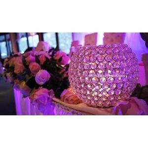 Nouveauté Boule en cristal scintillante de haute qualité Pièce maîtresse de table de mariage de luxe pour la maison Événements Fêtes Fournitures de décoration - Product Image 6