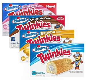 Twinkies de qualité supérieure, gâteau éponge à la menthe et au chocolat, garniture crémeuse à la menthe, en vente - Product Image 2