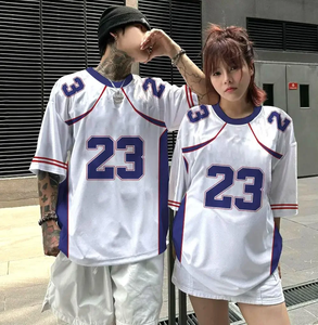 Camiseta de manga corta con cuello en V, camiseta personalizada para correr, 100% algodón, Impresión de camisetas personalizadas de alta calidad de fábrica OEM - Product Image 1