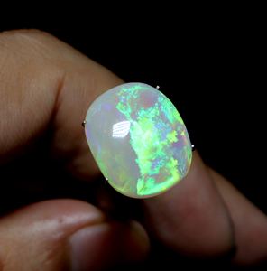 5 Carat Naturel Australien Opale Cabochon Australien Opale Solide Coober Pedy Opale Fabrication de Bijoux Pierre - Product Image 1