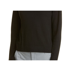 Cardigan da Donna Vince in Misto Lana e Mohair con Collo a Imbuto, Traspirante, Nero, Taglia L, per la Stagione Invernale - Product Image 6