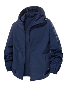 <b>Women</b> <b>Windbreaker</b> Jacket Breathable Eco-Friendly Stylish Active Wear Windproof Waterproof Running Zipper Closure Regular Fit - Product Image 1