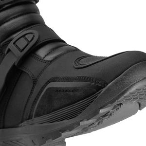 Nouvelles bottes de moto confortables sur mesure en cuir véritable grande taille imperméable respirant en cuir organique unisexe meilleure vente - Product Image 4