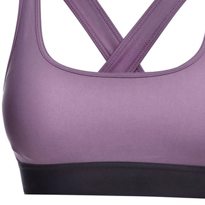 Best Quality Women's Fitness Yoga Sports <b>Bra</b> Simple High Support <b>Racerback</b> Breathable Plus Size Pakistan Made Spandex/Nylon - Product Image 4