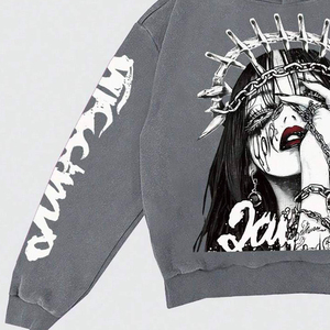 เสื้อฮู้ดดี้ผู้ชายคุณภาพสูง ผลิตตามสั่ง ผ้าฝ้าย 100% พิมพ์ลายดิจิทัล แห้งเร็ว เป็นมิตรกับสิ่งแวดล้อม สำหรับฤดูหนาว - Product Image 5