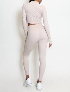 Women's 3-Piece <b>Activewear</b> Set with Zip-Up Jacket Sports Bra and Yoga <b>Leggings</b> 4 Way Stretch <b>Activewear</b> for Workout and Fitness - Product Image 3