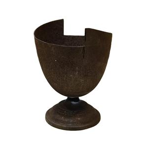 ชามเทียนโลหะสำหรับตกแต่งบนโต๊ะพร้อมขาตั้ง,ชามใส่เทียนรูปทรงตัดดีไซน์ใหม่ - Product Image 1