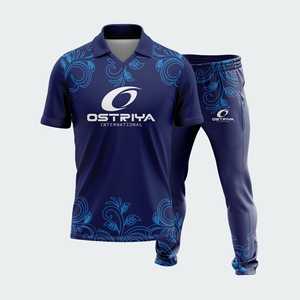 2026 Latest Men's Half Sleeve <b>Cricket</b> Shirt and Pants <b>Set</b> Top Seller Full Customized Uniform Adult Sizes With Low MOQ - Product Image 4