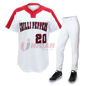 ชุดเล่นเบสบอลมีให้เลือกทุกขนาดพร้อมชื่อทีมและหมายเลขกางเกงซอฟต์บอลพิมพ์ลายเทคนิค - Product Image 5