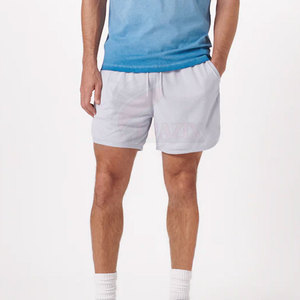 Pantalones cortos de malla de servicio OEM, pantalones cortos de malla de color liso personalizados para hombre, pantalones cortos de malla recién llegados para adultos - Product Image 2