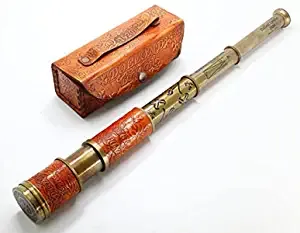 Telescopio náutico de latón con longitud ajustable para ciencia náutica, gran oferta - Product Image 2