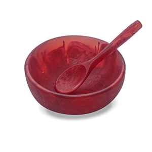 สีและขนาดสำหรับงานปาร์ตี้สุดเก๋และมื้ออาหารในชีวิตประจำวัน ชุดอาหารเรซิ่นทันสมัย ชามขัดเงาพร้อมปรับแต่งได้ - Product Image 4