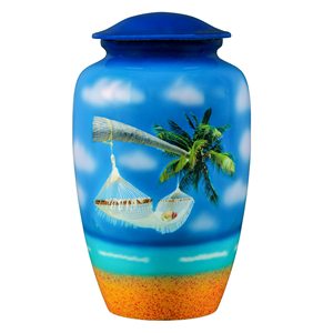 Distribuidor de confianza que vende urna para cenizas de recuerdo humano de calidad excepcional 100% urna de recuerdo de aluminio y Metal urnas de cremación para adultos - Product Image 4