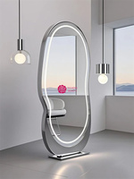Miroir de décoration intérieure irrégulier Yicheng Beauty, très vendu, miroir intelligent à LED pour salon, mobilier de salon à vendre