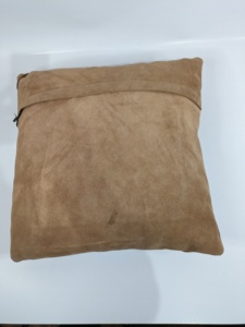 Decorative Genuine Leather <b>Throw</b> Pillow <b>Covers</b> Outdoor Pillow Case Cushion <b>Covers</b> Home Decor 2024 New Handmade Casual Embroidery - Product Image 3