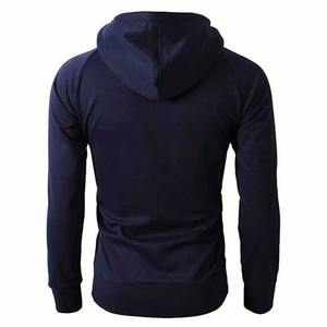 Gran oferta, sudaderas con capucha de manga larga para hombre atlético de gimnasio a la moda, sudadera con cremallera facial con diseño y tamaño personalizados - Product Image 5