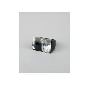 Anillo de cuerno hecho a mano, el mejor diseño, anillo de cuerno de búfalo natural hecho a mano indio para mujer, joyería de cuerno de búfalo de alta calidad - Product Image 1