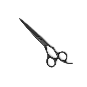 Kit de corte de pelo con estuche de cuero de alta calidad QNQ, tijeras de adelgazamiento de acero inoxidable con revestimiento negro, Kit de maquinilla de afeitar de peluquero - Product Image 5