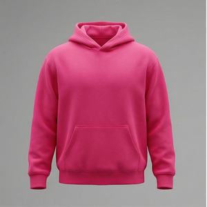 Sweat à capuche oversize décontracté en molleton 100 % coton de haute qualité, anti-boulochage, avec logo personnalisé, style streetwear, épaules tombantes, couleur personnalisable - Product Image 1