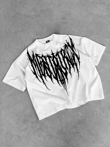 Camisetas Extra Grandes Retro 100% Algodón para Hombre, Impresión de Alta Calidad, Logotipo Personalizado, Ajuste Holgado, Estilo Urbano, Diseños Personalizados, Camiseta de Alta Densidad - Product Image 2