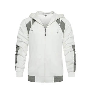 Ensemble de survêtements de sport respirants pour hommes Jogging Sweat à capuche et pantalon à fermeture éclair complète - Product Image 6