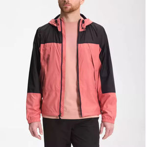 เสื้อกันฝนออกแบบด้วยผ้าที่ระบายอากาศได้ดี ดีไซน์ไร้รอยต่อ ป้องกันลม และแห้งเร็ว สำหรับใช้ในชีวิตประจำวัน เสื้อแจ็คเก็ตผู้ชาย - Product Image 1