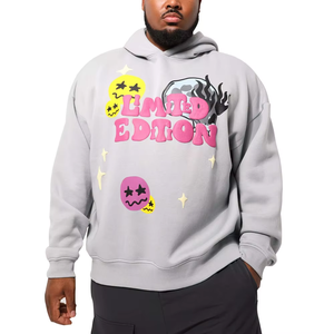 Sudadera con Capucha Personalizada para Hombre, al por Mayor, ODM, de Peso Pesado, con Logotipo Personalizado, Nuevo Diseño Estampado con Capucha - Product Image 1