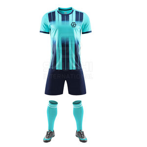 Vente en gros 2025 – Maillot de football unisexe pour adulte, 100 % polyester, manches courtes, séchage rapide, toutes saisons, couleur personnalisée, haute qualité - Product Image 6