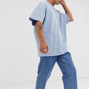 OEM 100% Cotton Blank Men's <b>T</b>-<b>shirts</b> Heavyweight <b>Half</b> <b>Sleeve</b> O neck Oversize Men's <b>T</b>-<b>shirt</b> Wholesale price - Product Image 2