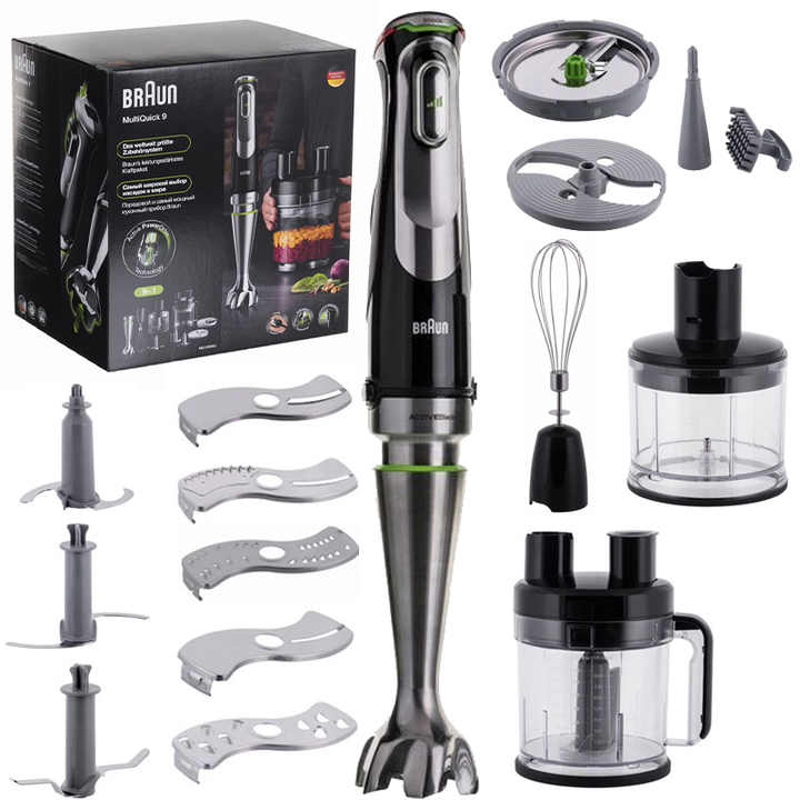 BRAUN MultiQuick 9 500W 6 in 1 ブラウン マルチクイック9 MQ9195XLS