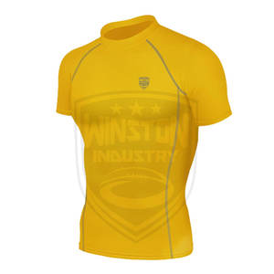 2024 2025 nouvelle couleur unie jeunesse à manches longues Gym Compression chemises 100% coton personnalisé plaine jeunesse Fitness vêtements - Product Image 6