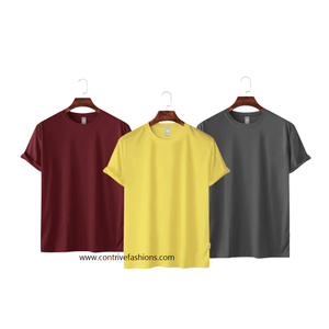 Venta al por mayor Oversize Boxy cuello redondo Camiseta 100% algodón AOP Body & Drop Shoulder impreso logotipo personalizado manga doblada camiseta de los hombres - Product Image 3