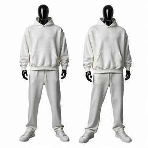 Conjunto Deportivo con Capucha y Logotipo Personalizado para Hombre, 100% Algodón, 2 Piezas, Trajes para Correr, Marca Privada, Traje Deportivo de Invierno, Precio al por Mayor - Product Image 6