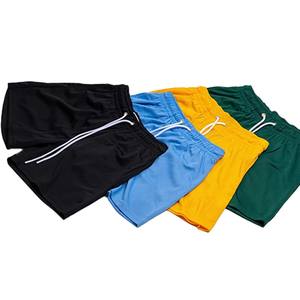 กางเกงขาสั้นตาข่ายสำหรับเล่นกีฬาของผู้ชาย2025ผ้าโพลีเอสเตอร์หนาผ้าฝ้าย100% ออกแบบโลโก้ได้ตามต้องการ - Product Image 6